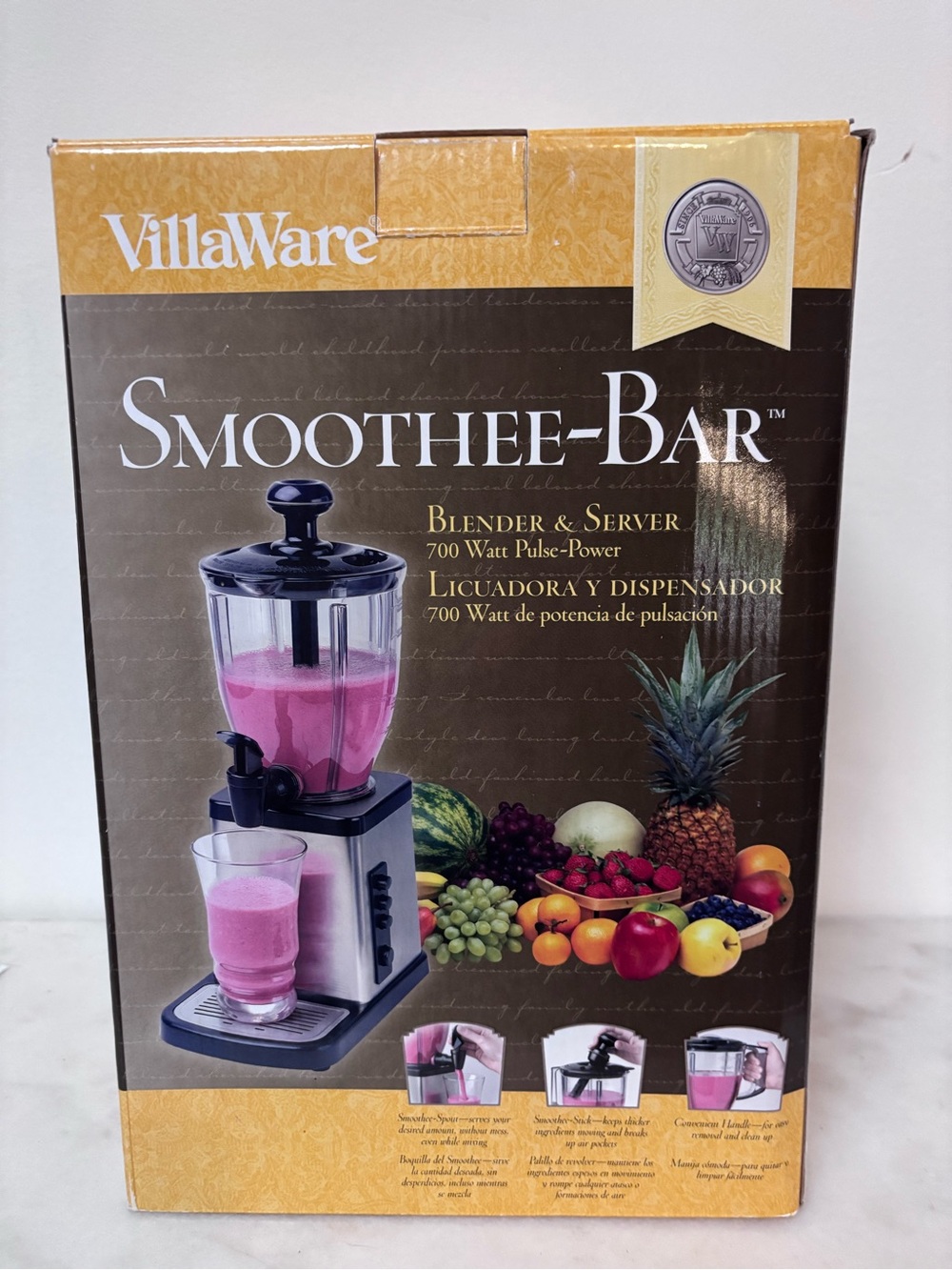 Smoothee-Bar Blender & Server (New in Box)